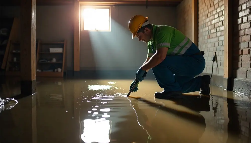 Professional water damage restoration services in Nineveh, IN